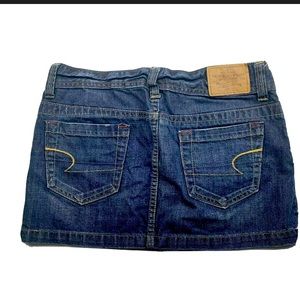 American Eagle Womens 6 Denim Mini Skirt Jeans
